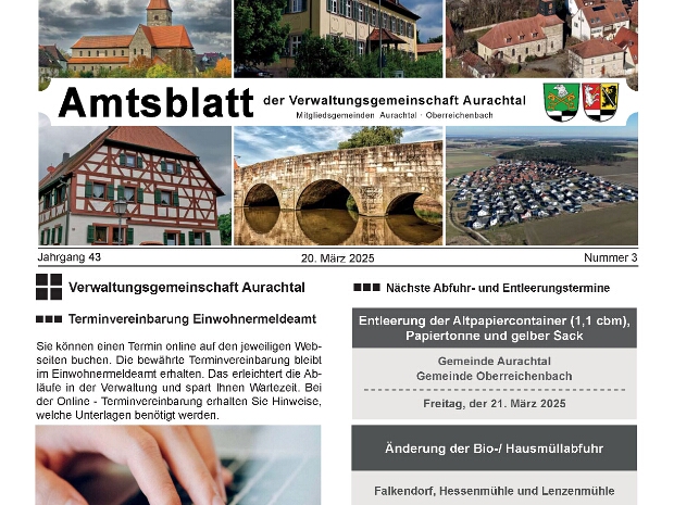 Amtsblatt 03/2025 vom 20.03.2025